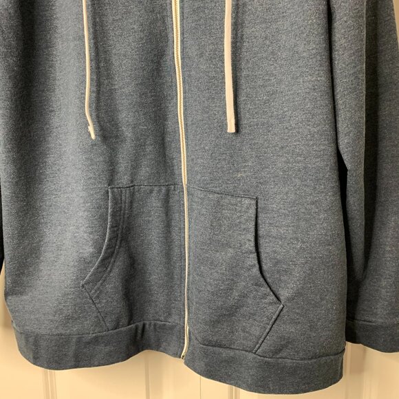 Eddie Bauer Men’s Blue Full-Zip Hoodie – XXL - Picture 4 of 13